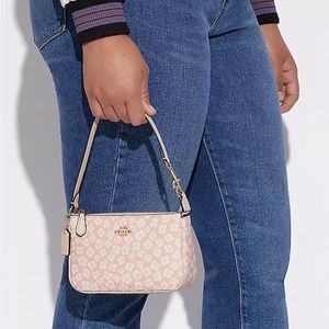 COACH Nolita 19 With Graphic Ditsy Floral Print